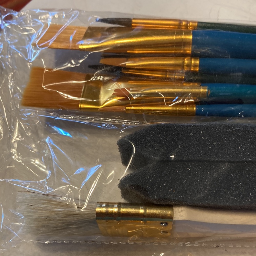 Art Alternatives Bag O’ Brushes 25 Brushes Special Effects Makeup New Paint - Picture 8 of 8